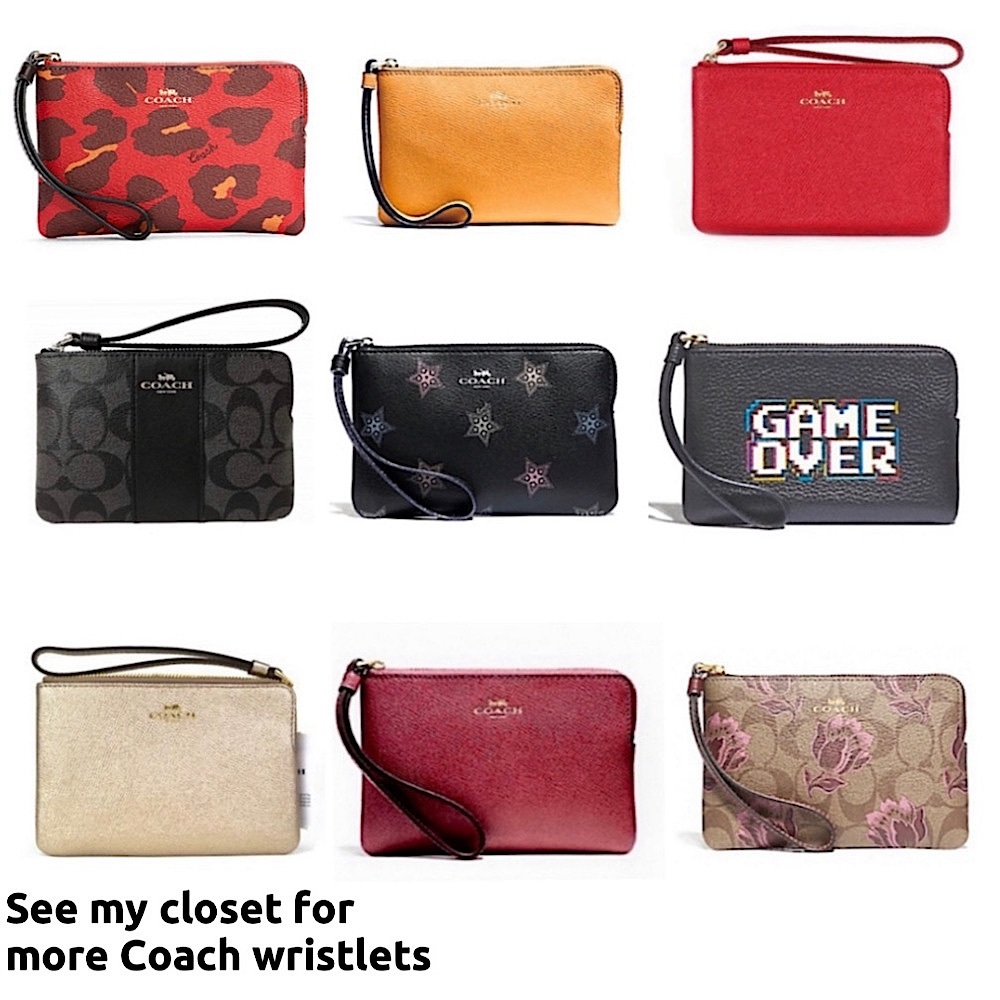 NWT Coach Pac-Man Game Over Wristlet - Picture 5 of 8